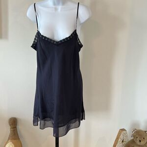 4 Love And Liberty Navy Camisole Top (S)